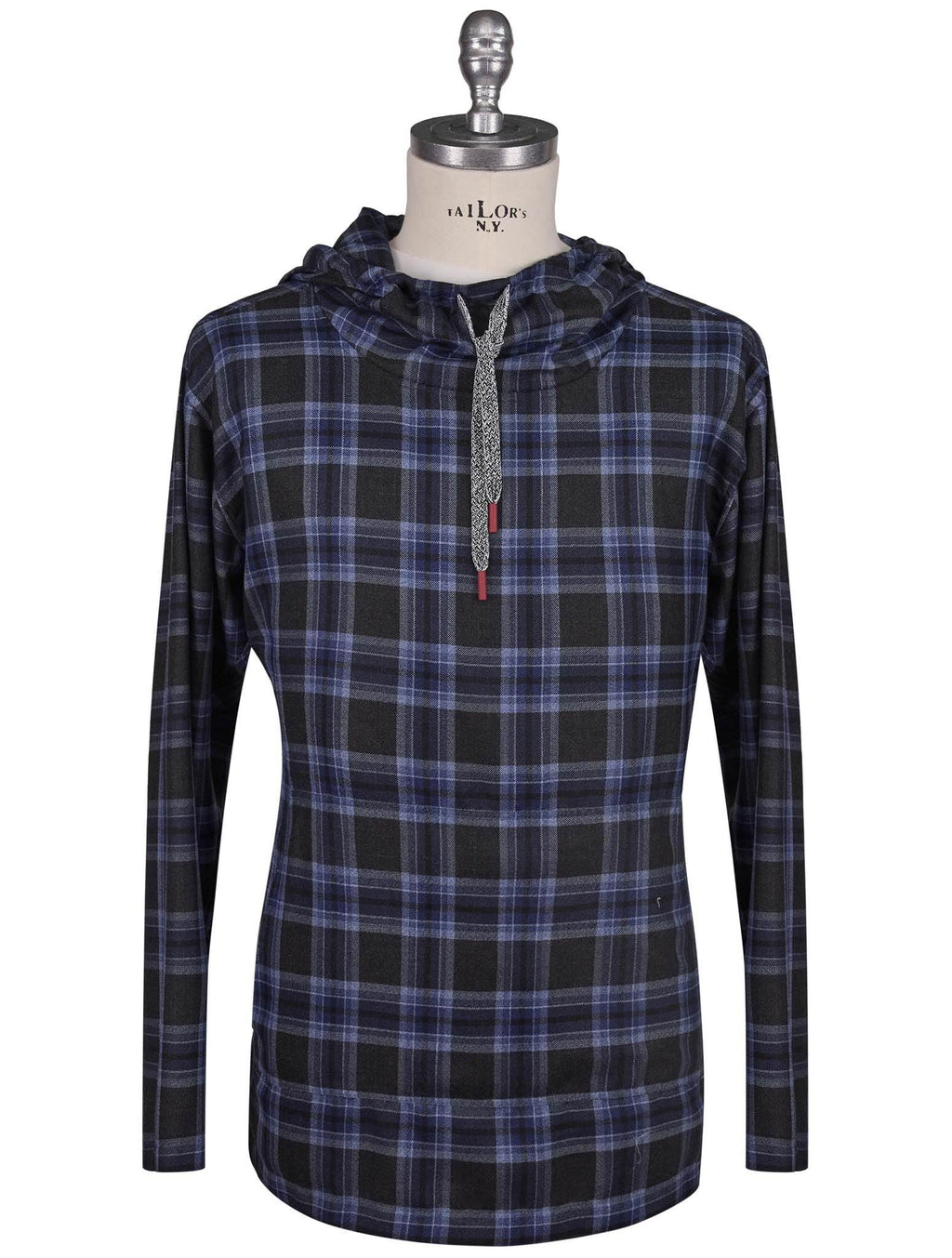 Kiton Blue Cashmere Sweater