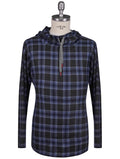 Kiton Blue Cashmere Sweater