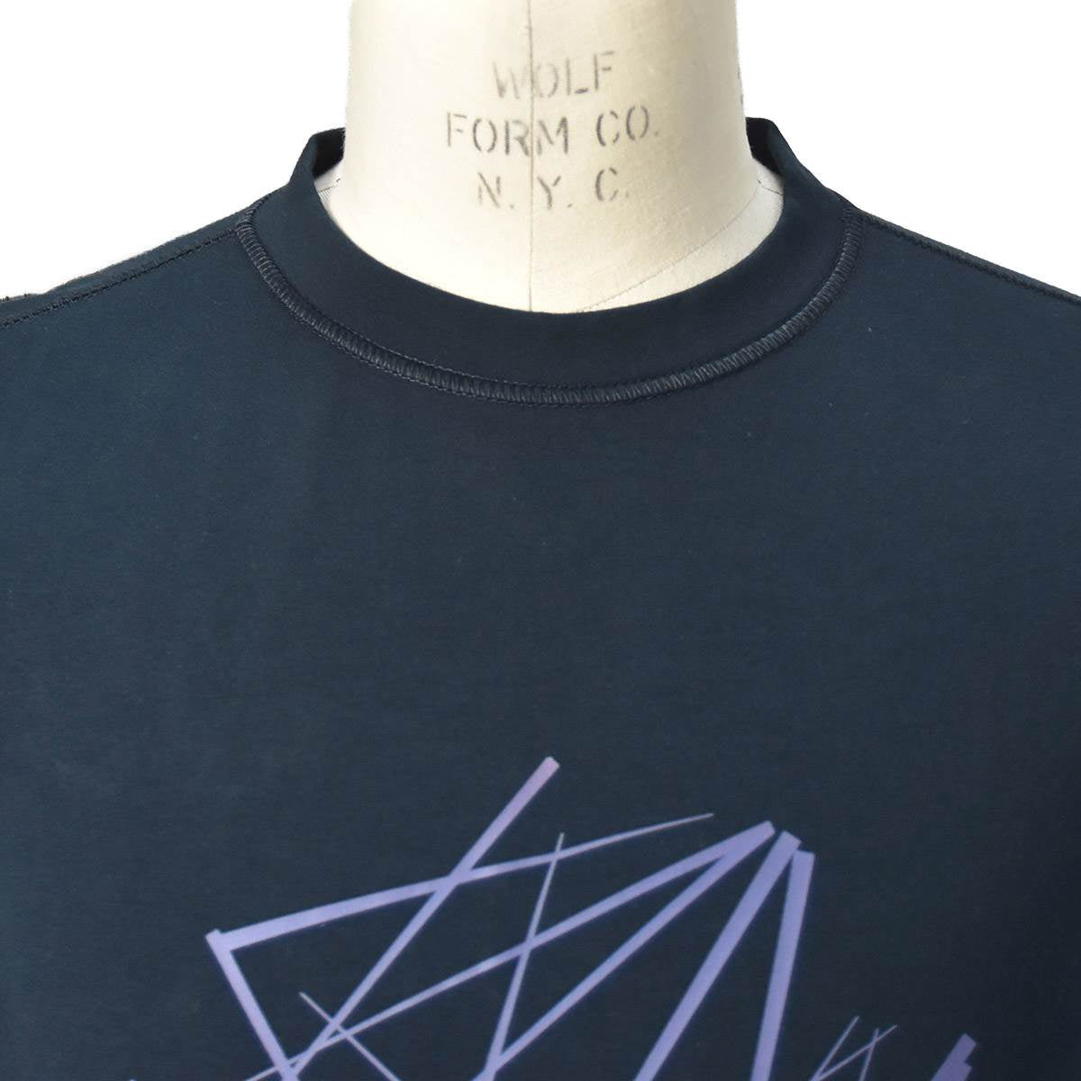 Kiton Blue Cotton Ea Sweater Crewneck Blue - view 3