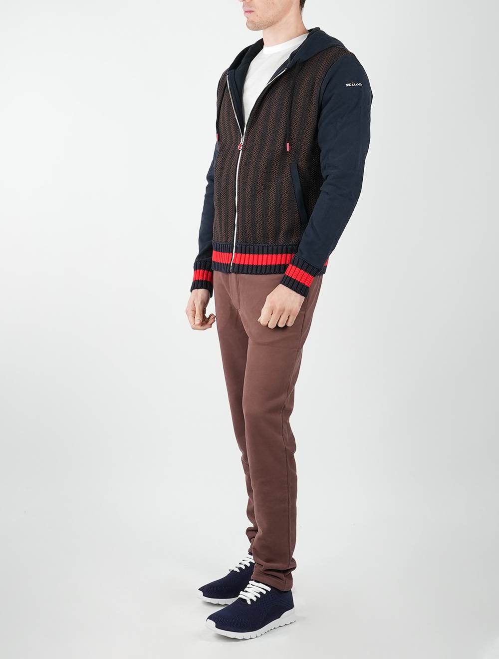 Kiton Multicolor Cotton Tracksuit - view 15