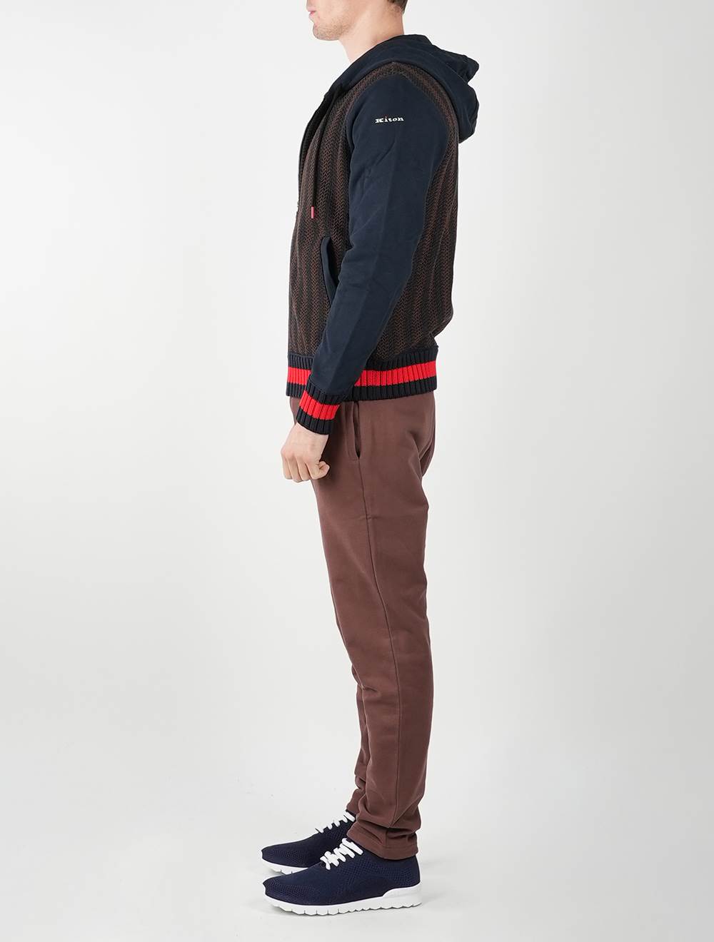 Kiton Multicolor Cotton Tracksuit - view 14