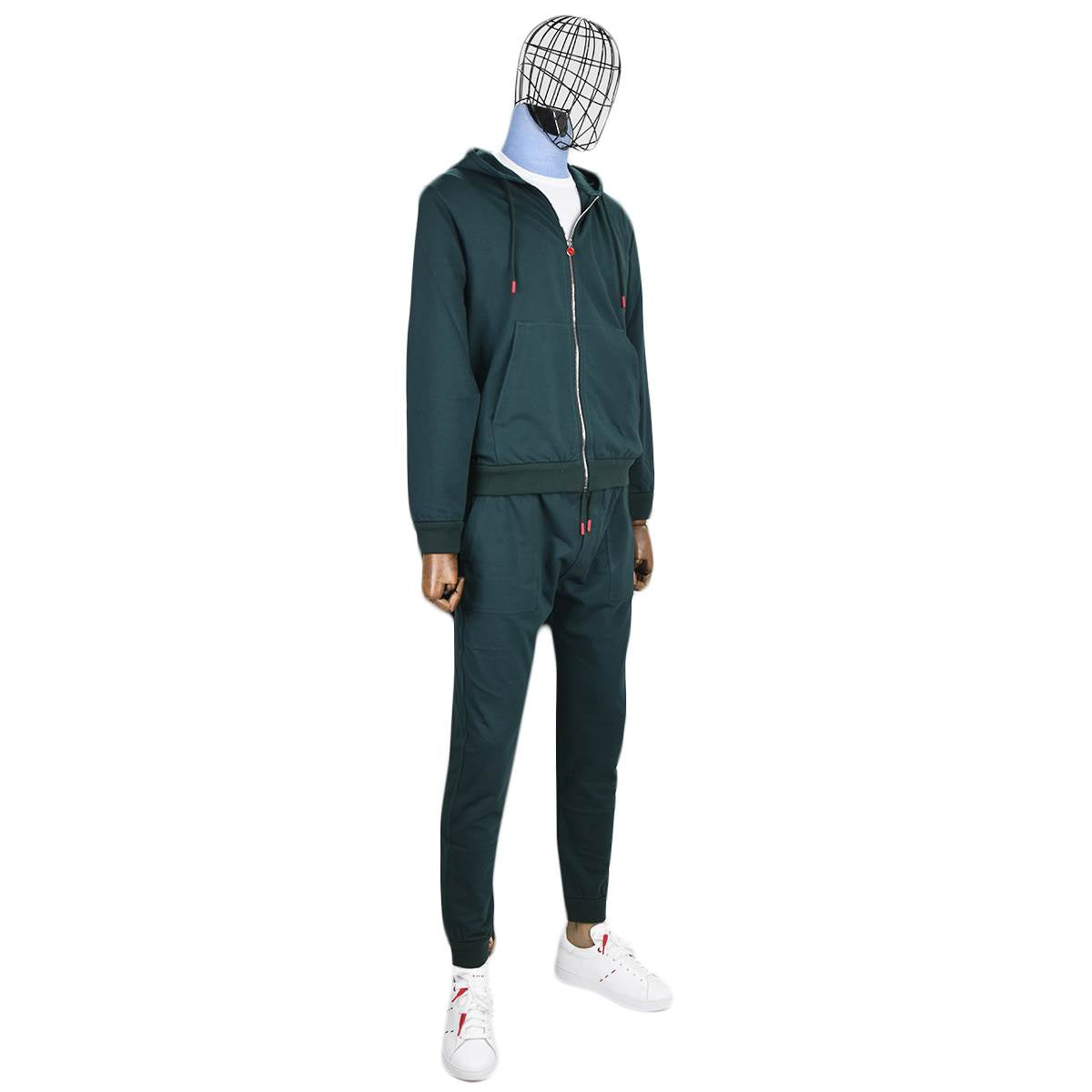 Kiton Green Cotton Ea Tracksuit - view 2