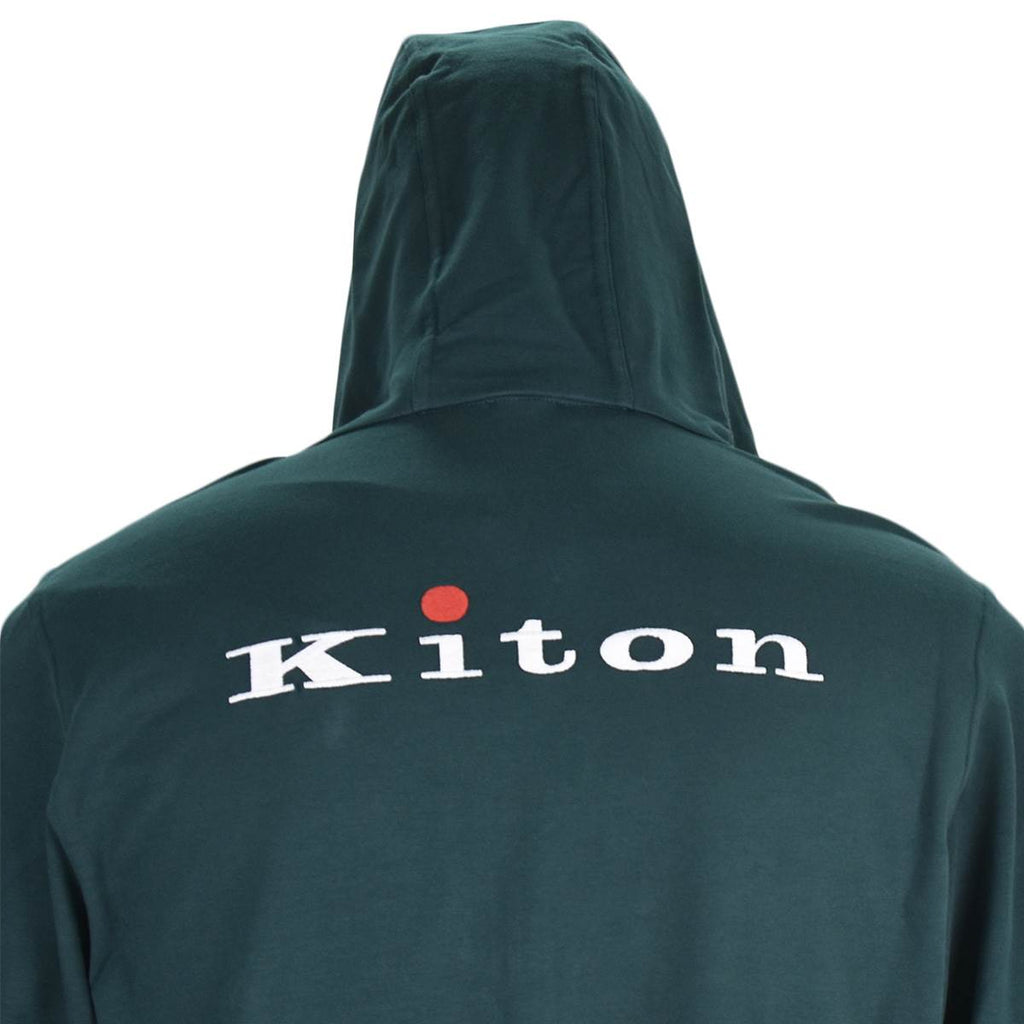 Kiton Green Cotton Ea Tracksuit - view 4