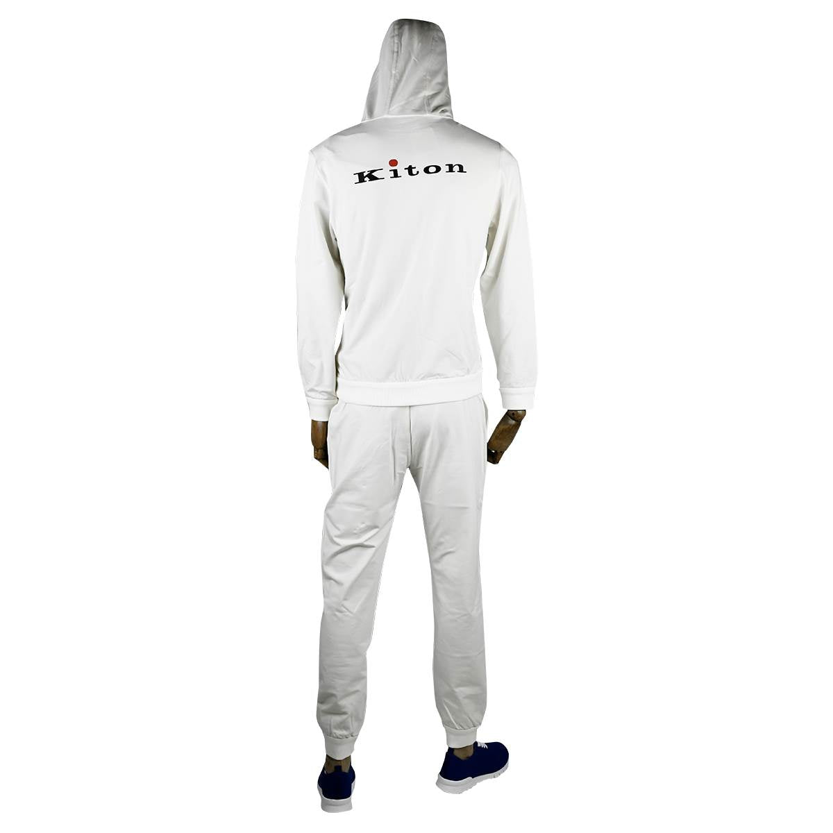 Kiton White Cotton Ea Tracksuit - view 5