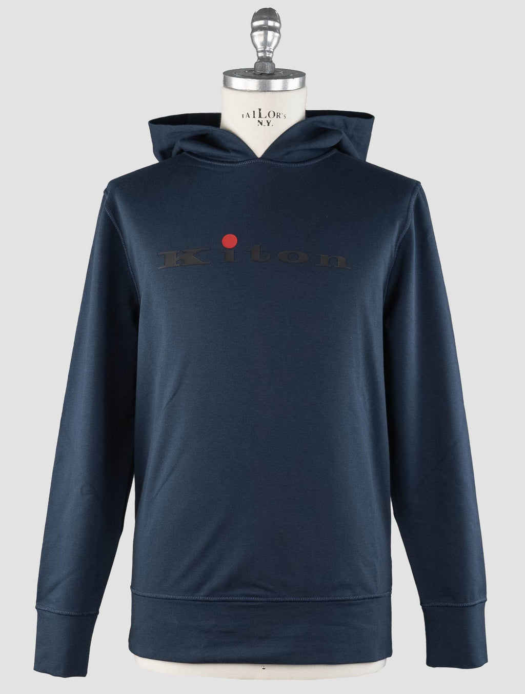 Kiton Blue Cotton Ea Sweater Style 3