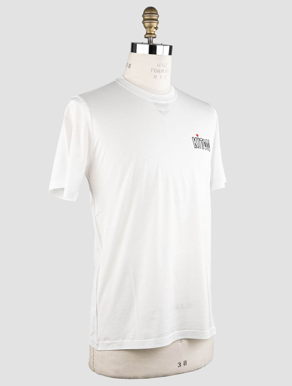 Kiton White Cotton T-Shirt - view 2