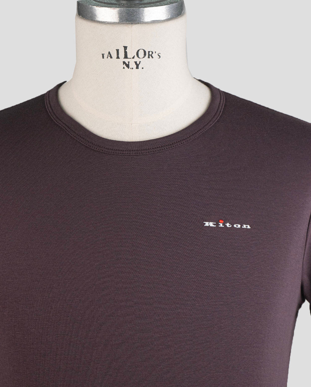 Kiton Purple Cotton Ea T-Shirt Underwear - view 5