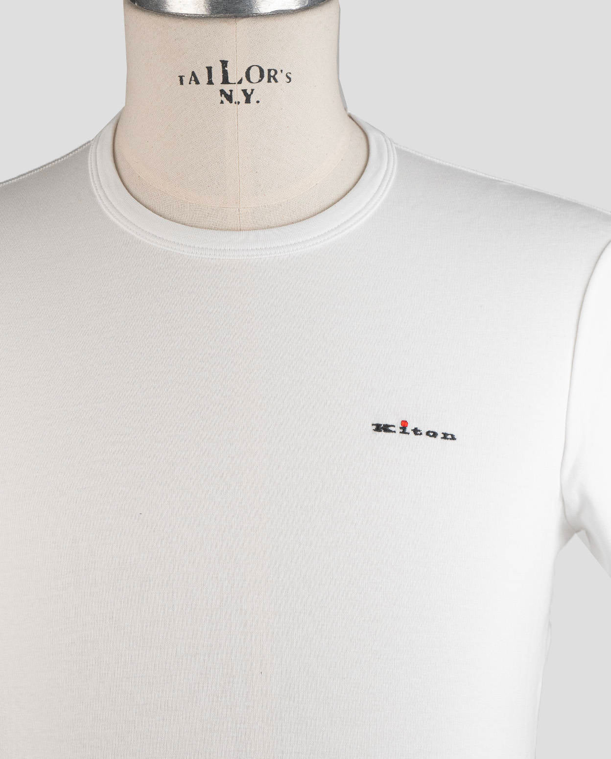 Kiton White Cotton Ea T-Shirt Underwear - view 3