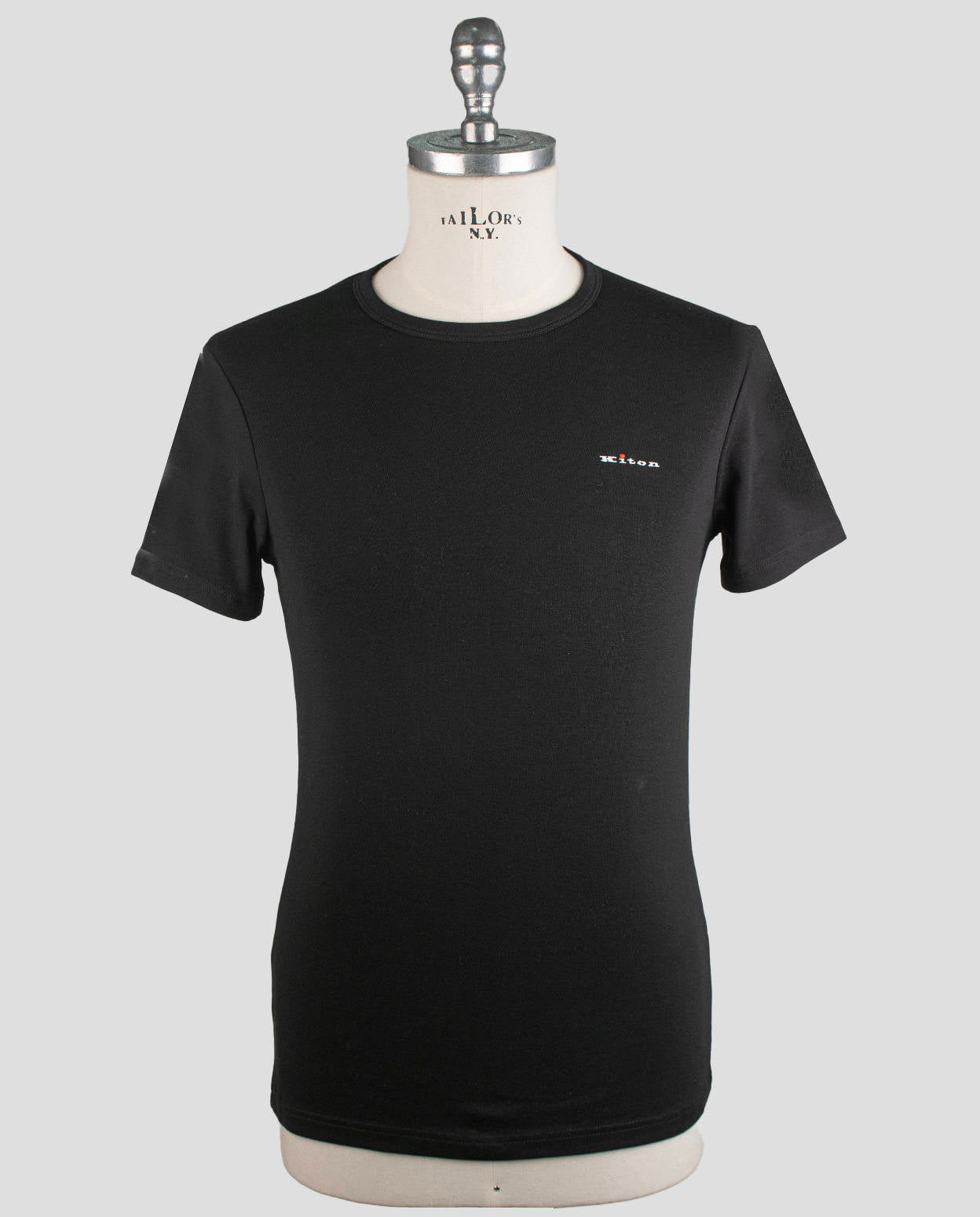 Kiton Black Cotton Ea T-Shirt Underwear Black - view 3