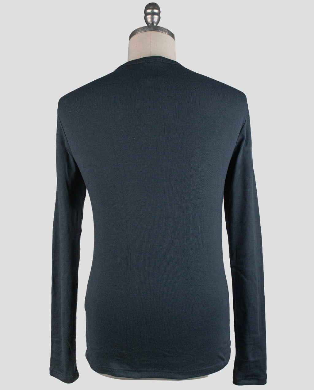 Kiton Blue Navy Cotton Ea T-Shirt Underwear Long Sleeve - view 4