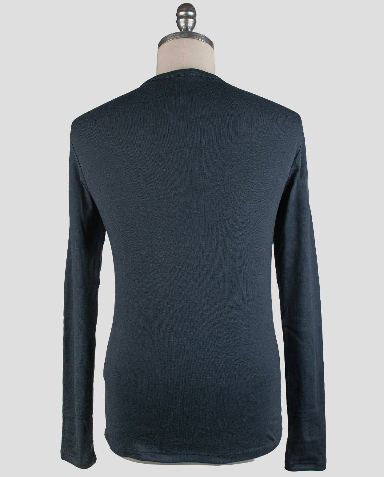 Kiton Blue Navy Cotton Ea T-Shirt Underwear Long Sleeve - view 4