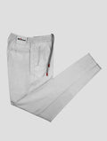 Kiton Light Gray Lyocell Cotton Ea Pants Light Gray