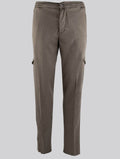 Kiton Taupe Lyocell Ea Cargo Pants