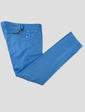 Kiton Light Blue Cotton Ea Jeans Light Blue