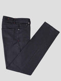 Kiton Black Cotton Ea Jeans Black