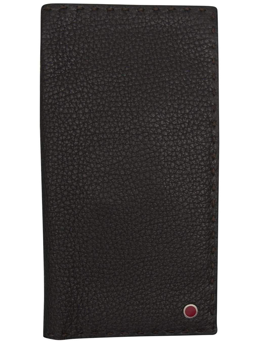 Kiton Brown Leather Document Holder