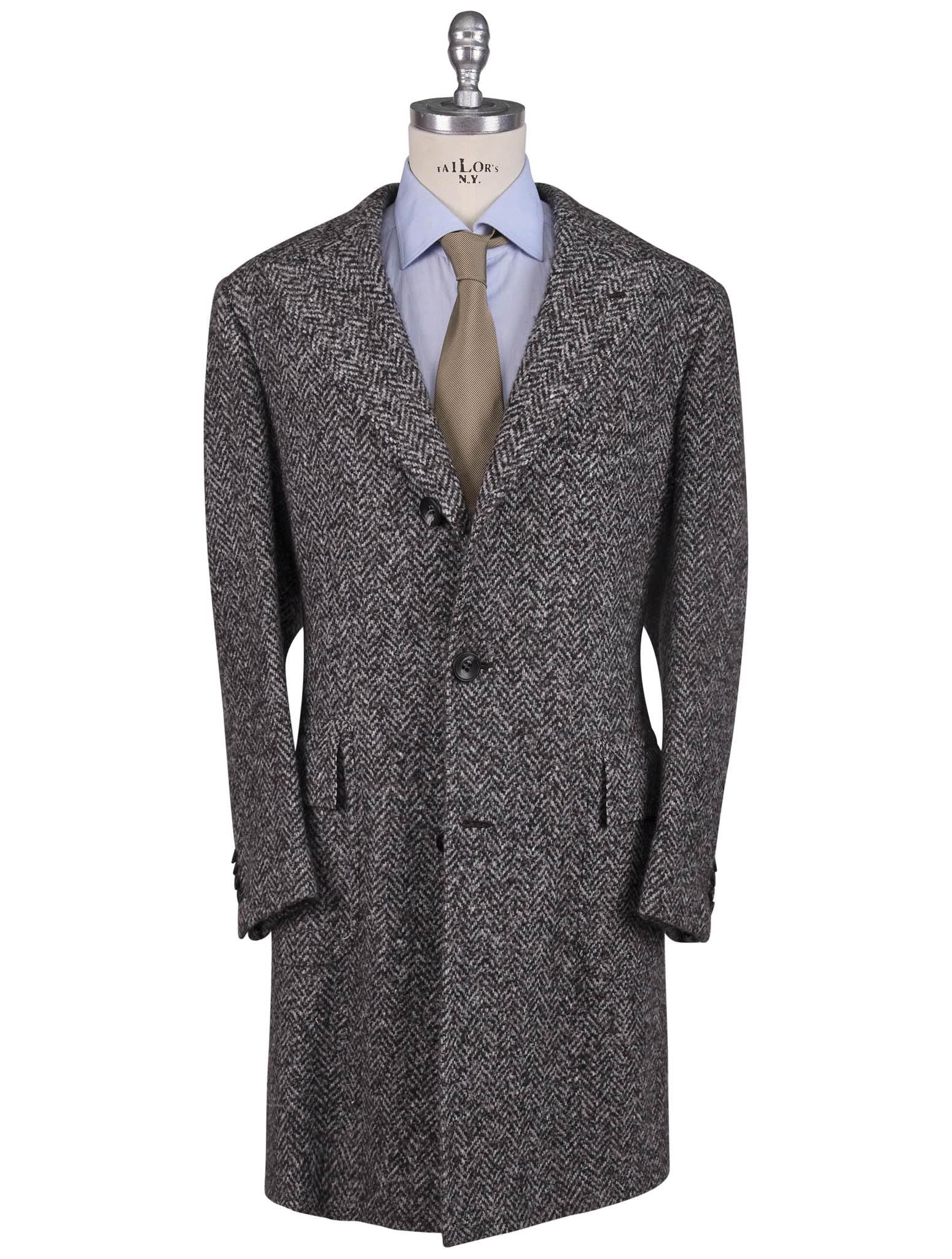 Kiton Multicolor Wool Cashmere Silk Overcoat - view 5