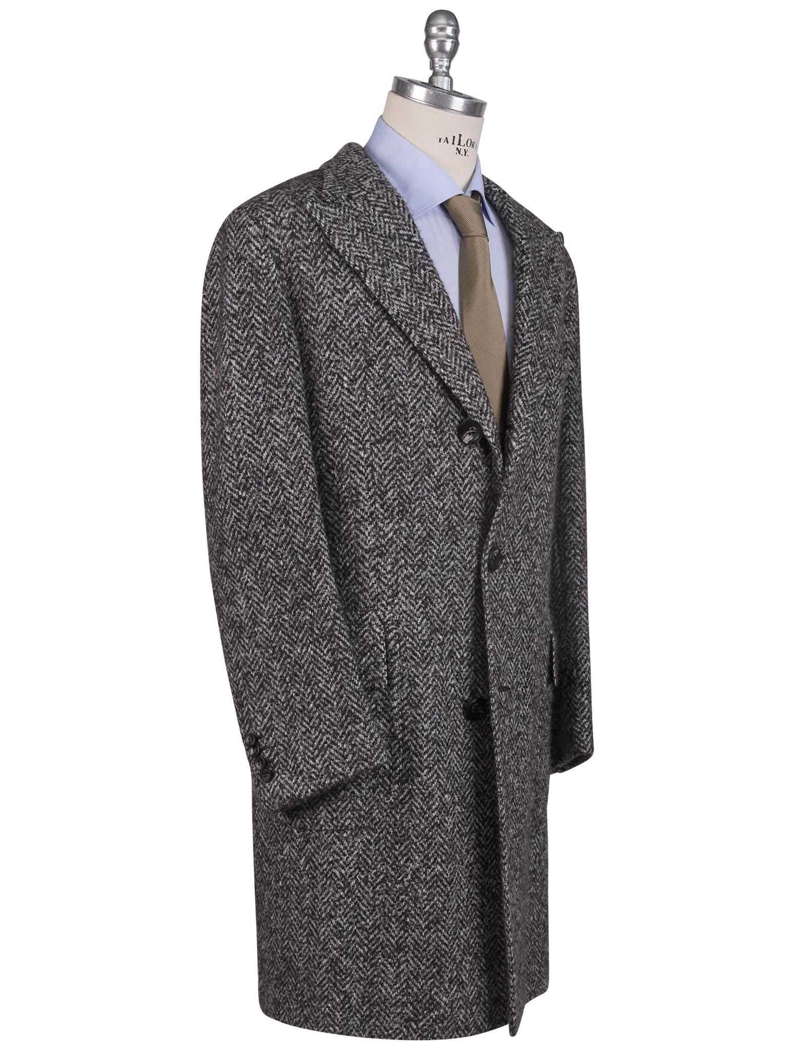 Kiton Multicolor Wool Cashmere Silk Overcoat - view 2