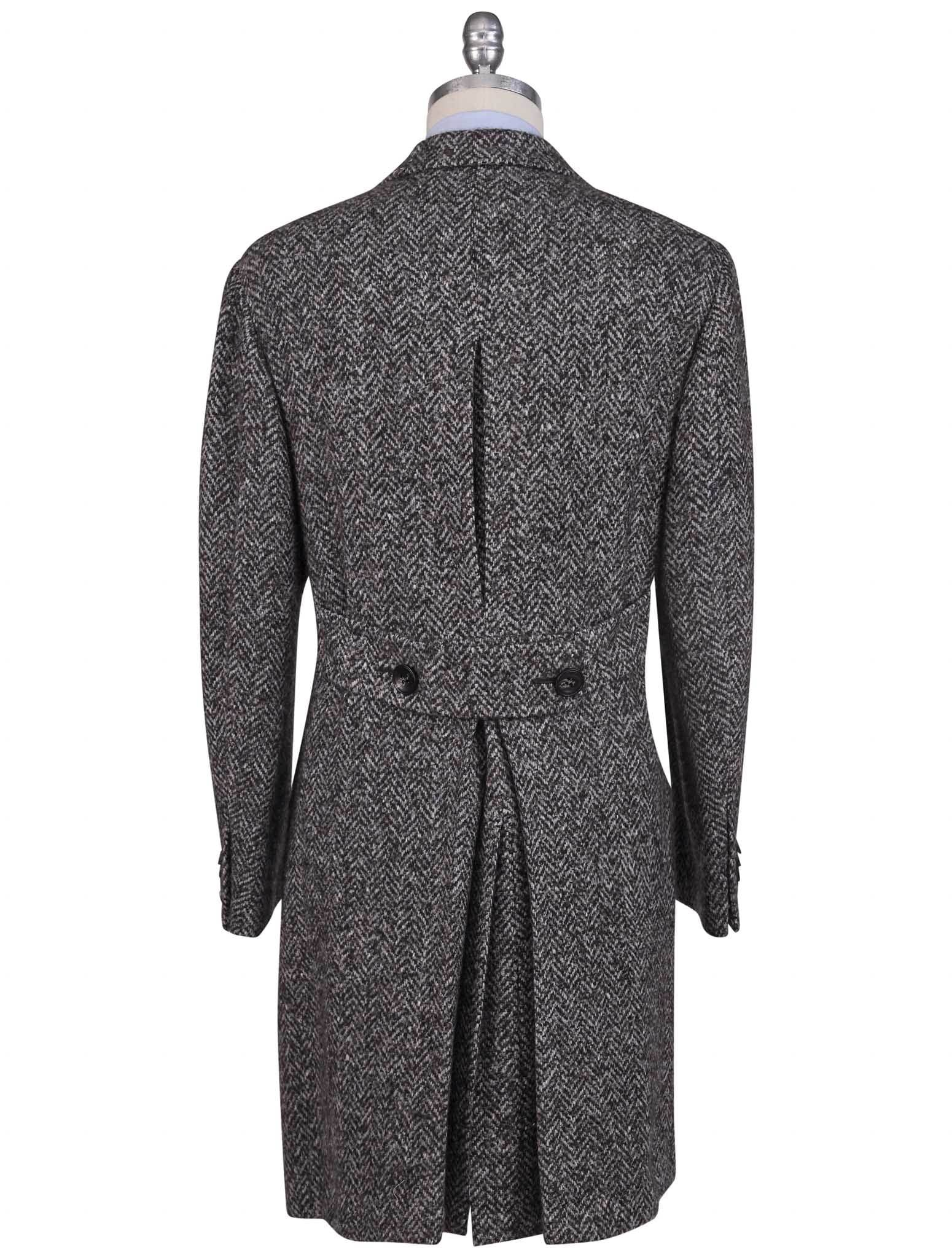 Kiton Multicolor Wool Cashmere Silk Overcoat - view 3