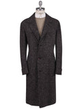 Kiton Multicolor Virgin Wool Cashmere Silk Overcoat Style 2