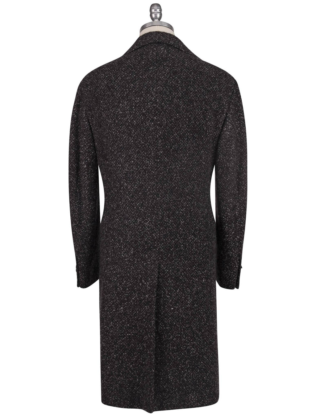 Kiton Multicolor Virgin Wool Cashmere Silk Overcoat Style 2 - view 4