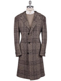 Kiton Multicolor Virgin Wool Cashmere Silk Overcoat Style 3