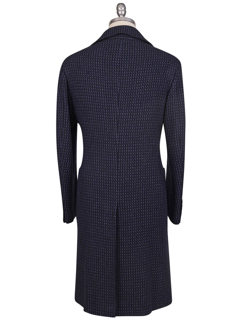 Kiton Blue Cashmere Overcoat - view 4