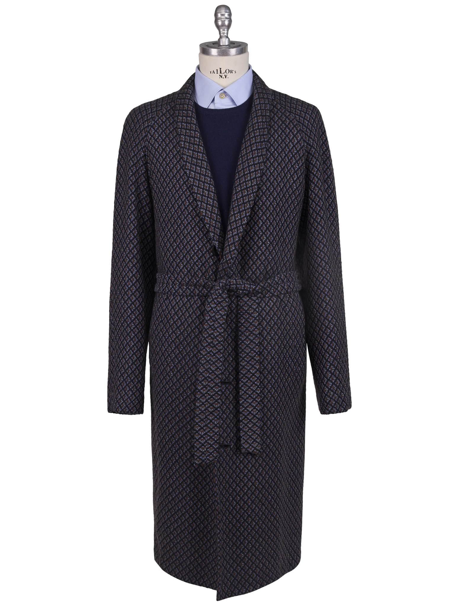 Kiton Multicolor Cashmere Overcoat - view 5