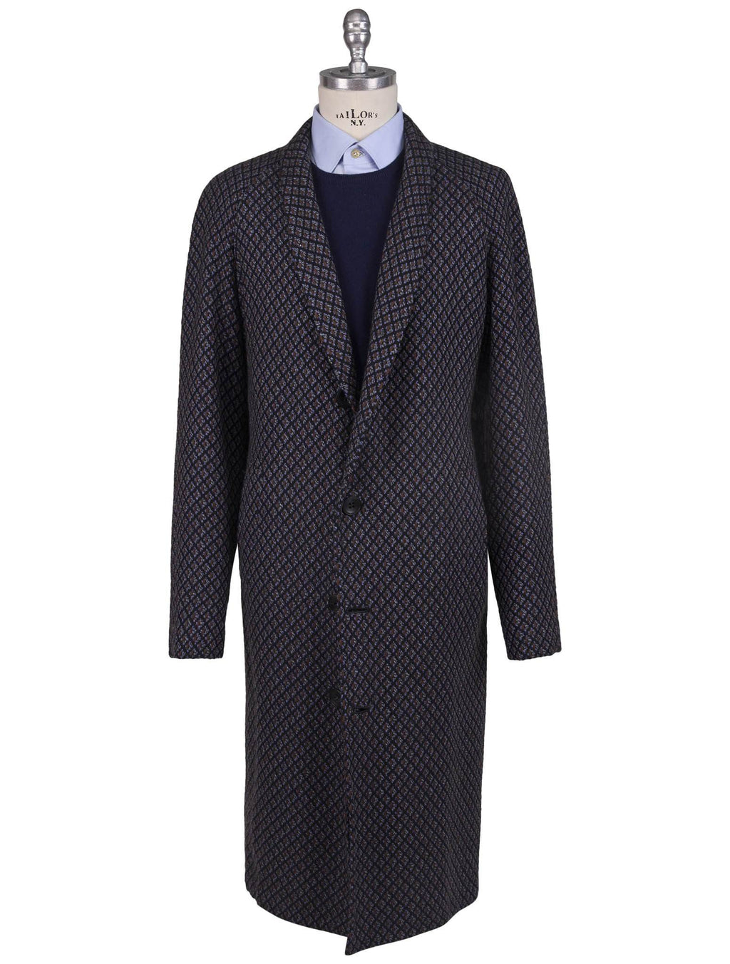 Kiton Multicolor Cashmere Overcoat - view 2