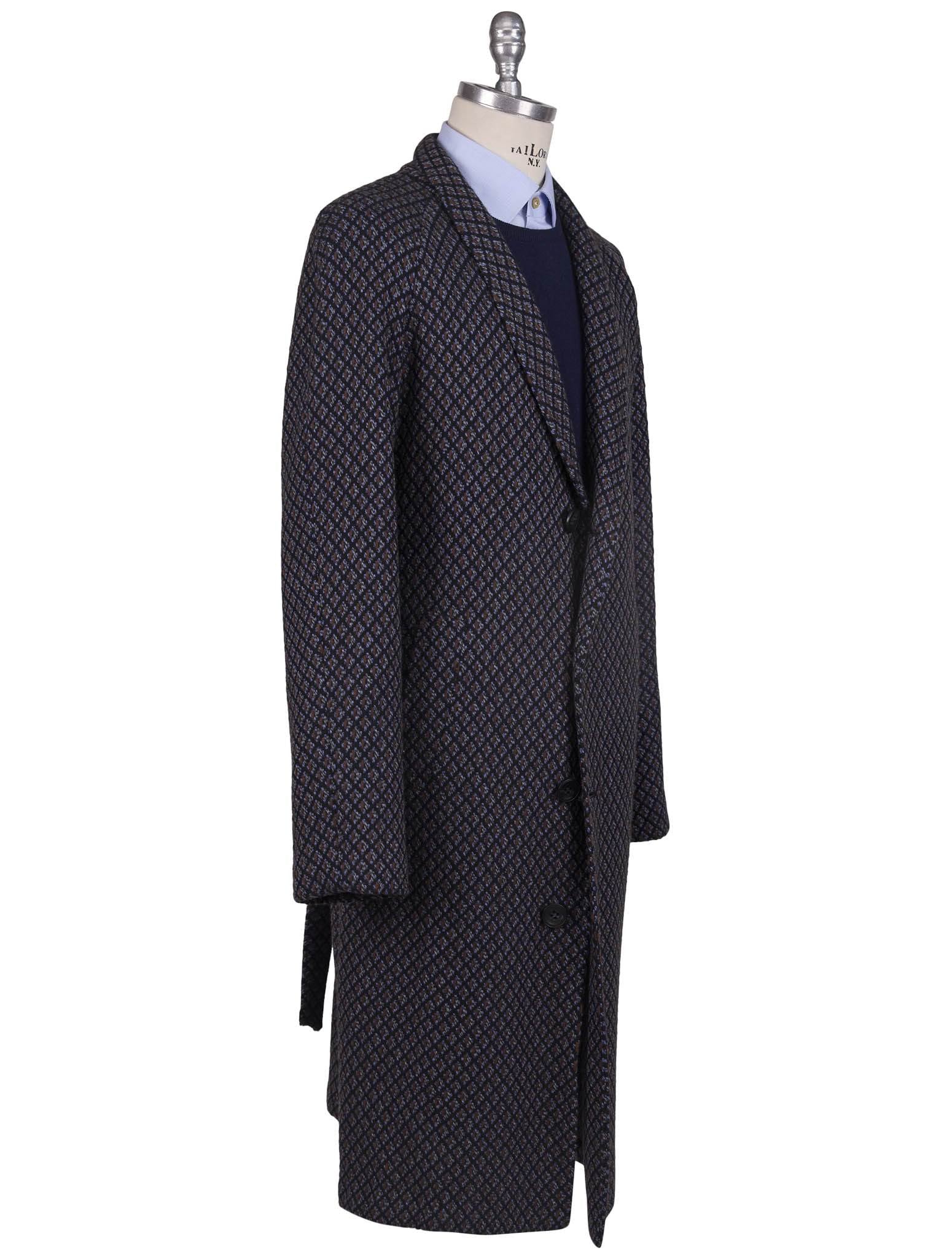 Kiton Multicolor Cashmere Overcoat - view 3
