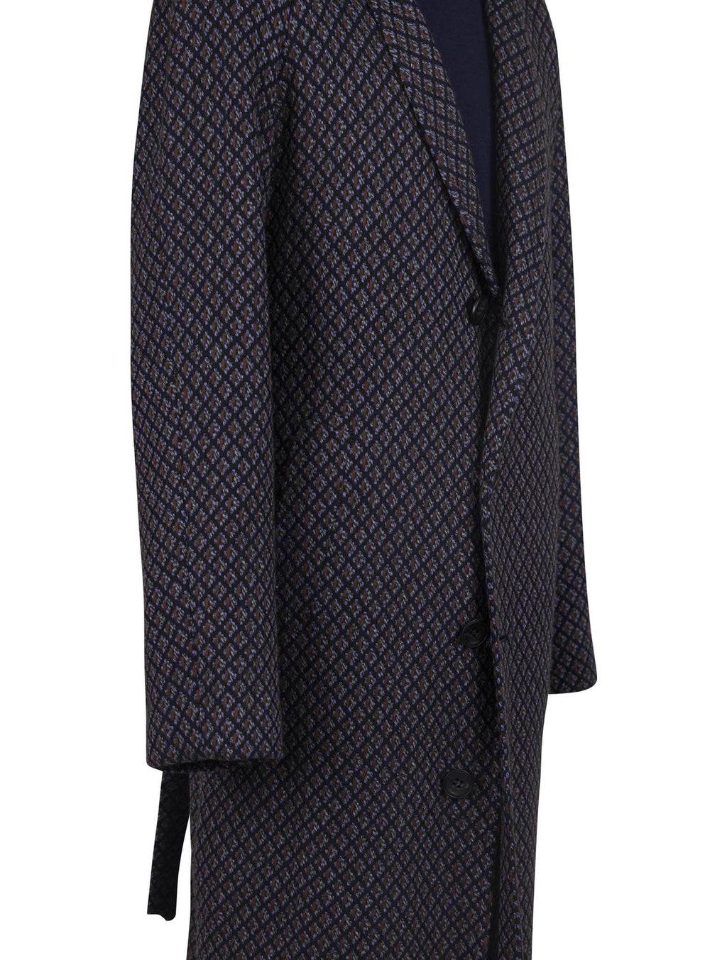 Kiton Multicolor Cashmere Overcoat - view 6