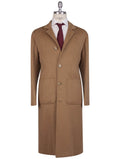 Kiton Brown Vicuna Peru Cashmere Overcoat