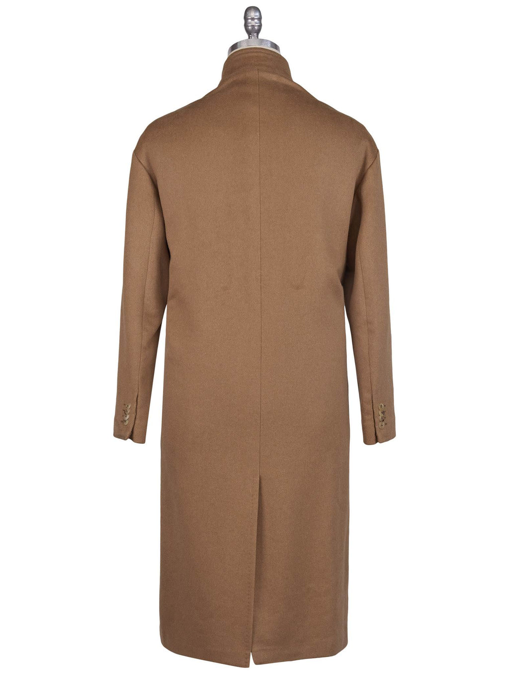 Kiton Brown Vicuna Peru Cashmere Overcoat - view 5