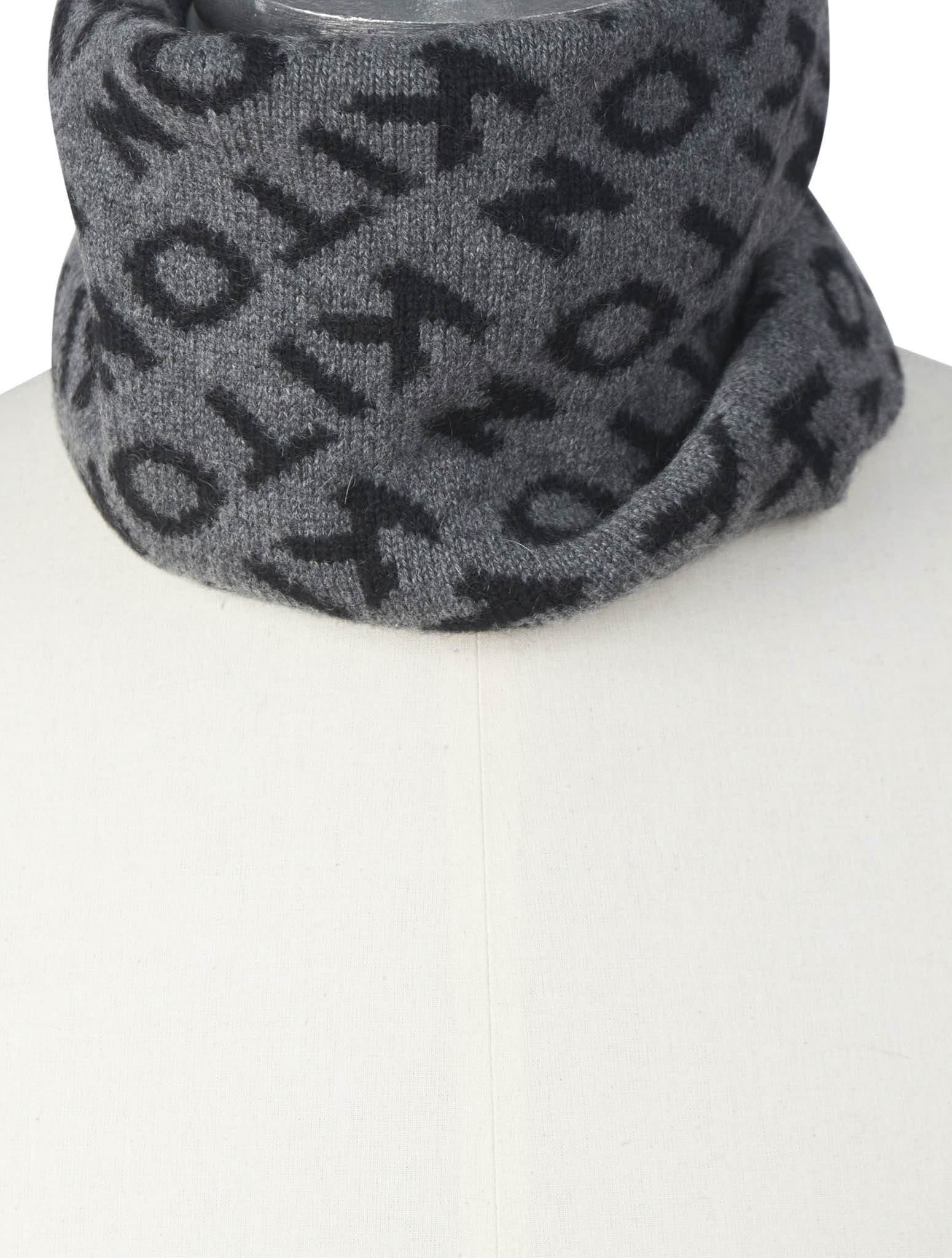 Kiton Gray Cashmere Scarf 2