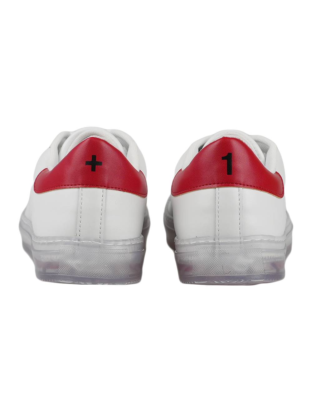Kiton White Red Leather Sneakers Special Edition
