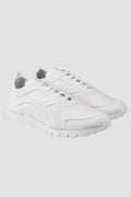 Kiton White Cotton-Elastane Sneakers KSY13