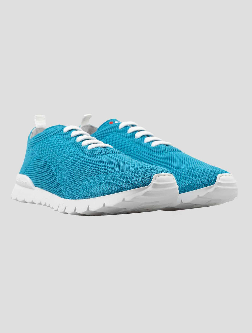 Kiton Blue Cotton-Elastane Sneakers FITSN