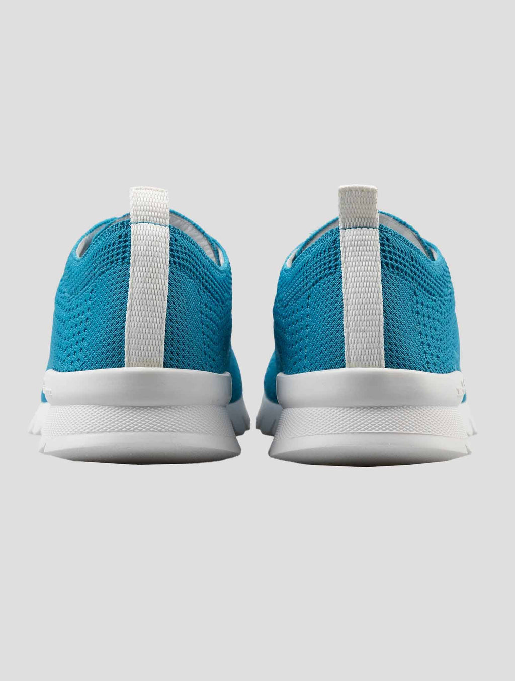 Kiton Blue Cotton-Elastane Sneakers FITSN