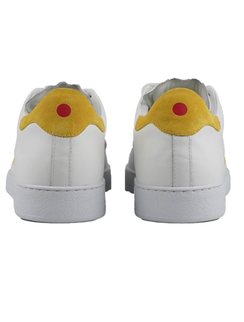 Kiton White Calfskin Sneakers N001XB