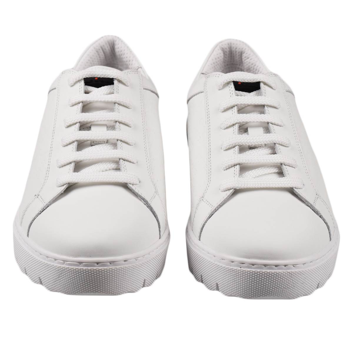Kiton White Calfskin Sneakers KSW12