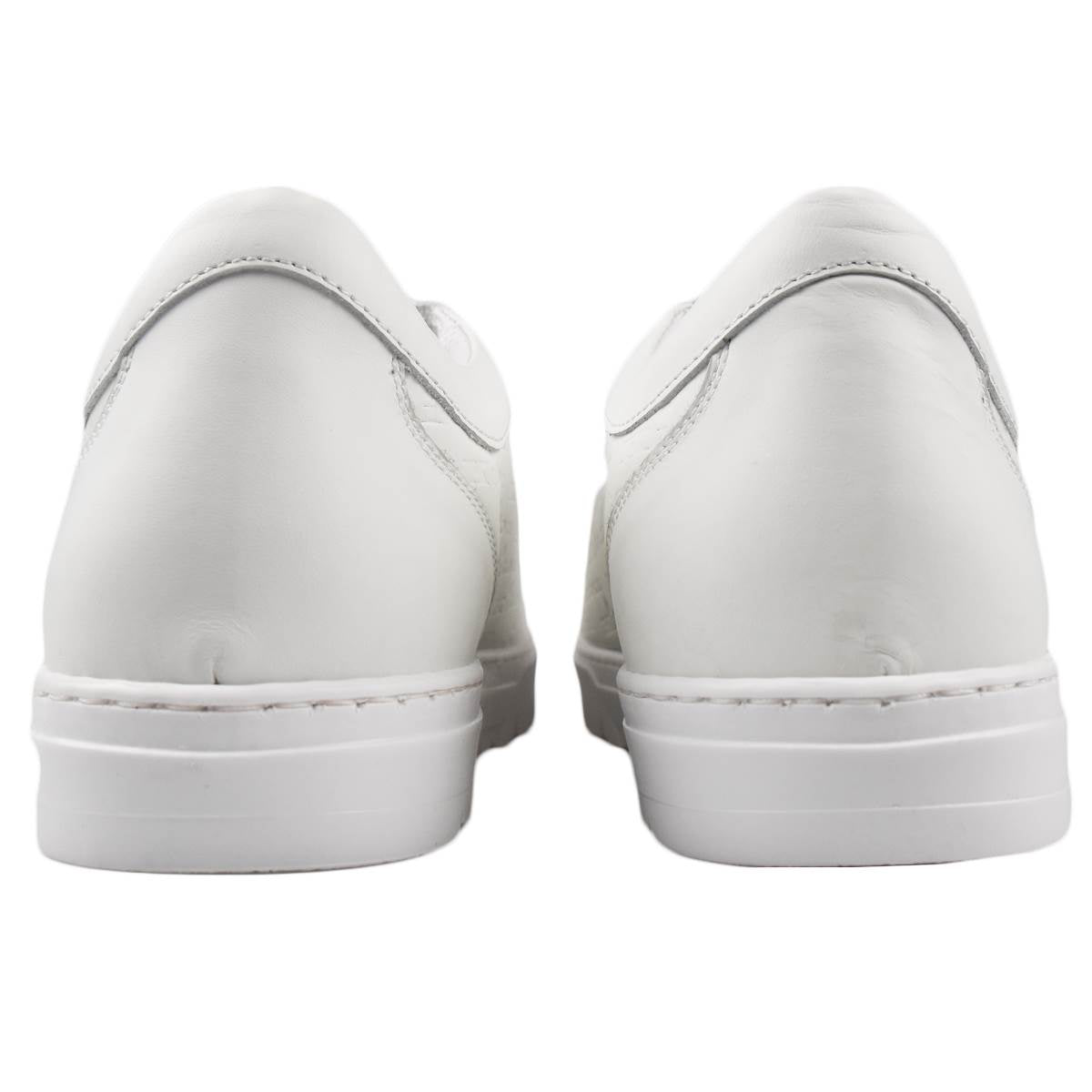 Kiton White Calfskin Sneakers KSW12