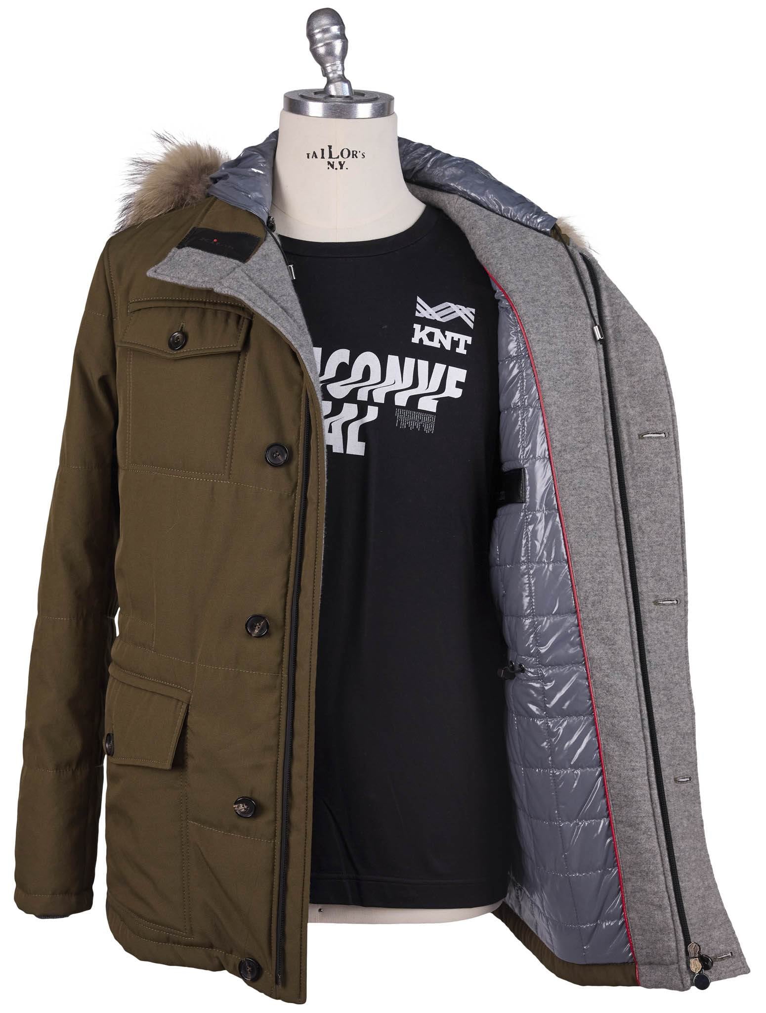 Kiton Pl Cotton With Murmasky Fur Coat - view 6