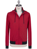 Kiton Red Pa Ea Coat Red
