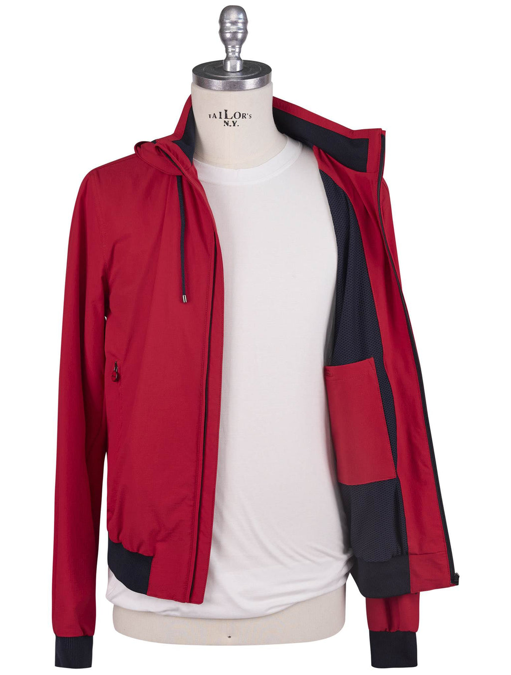 Kiton Red Pa Ea Coat Red - view 6