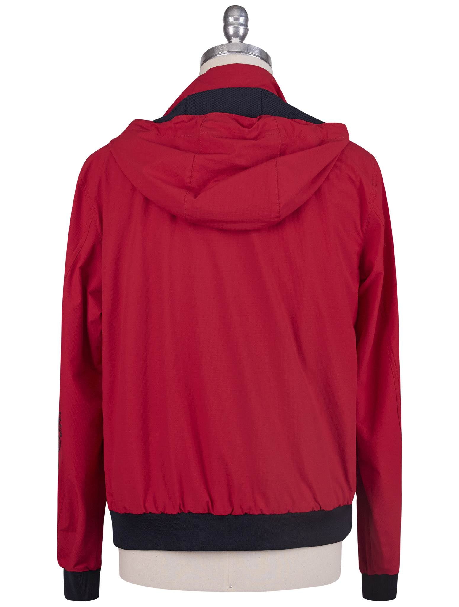 Kiton Red Pa Ea Coat Red - view 4