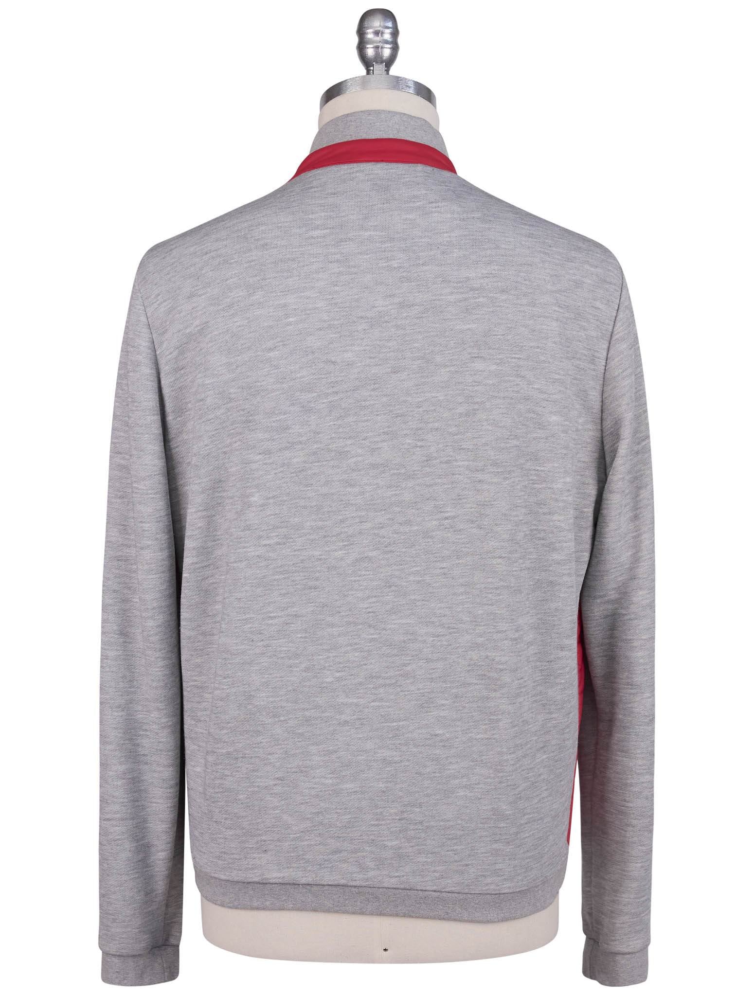 Kiton Red Gray Pa Coat - view 5
