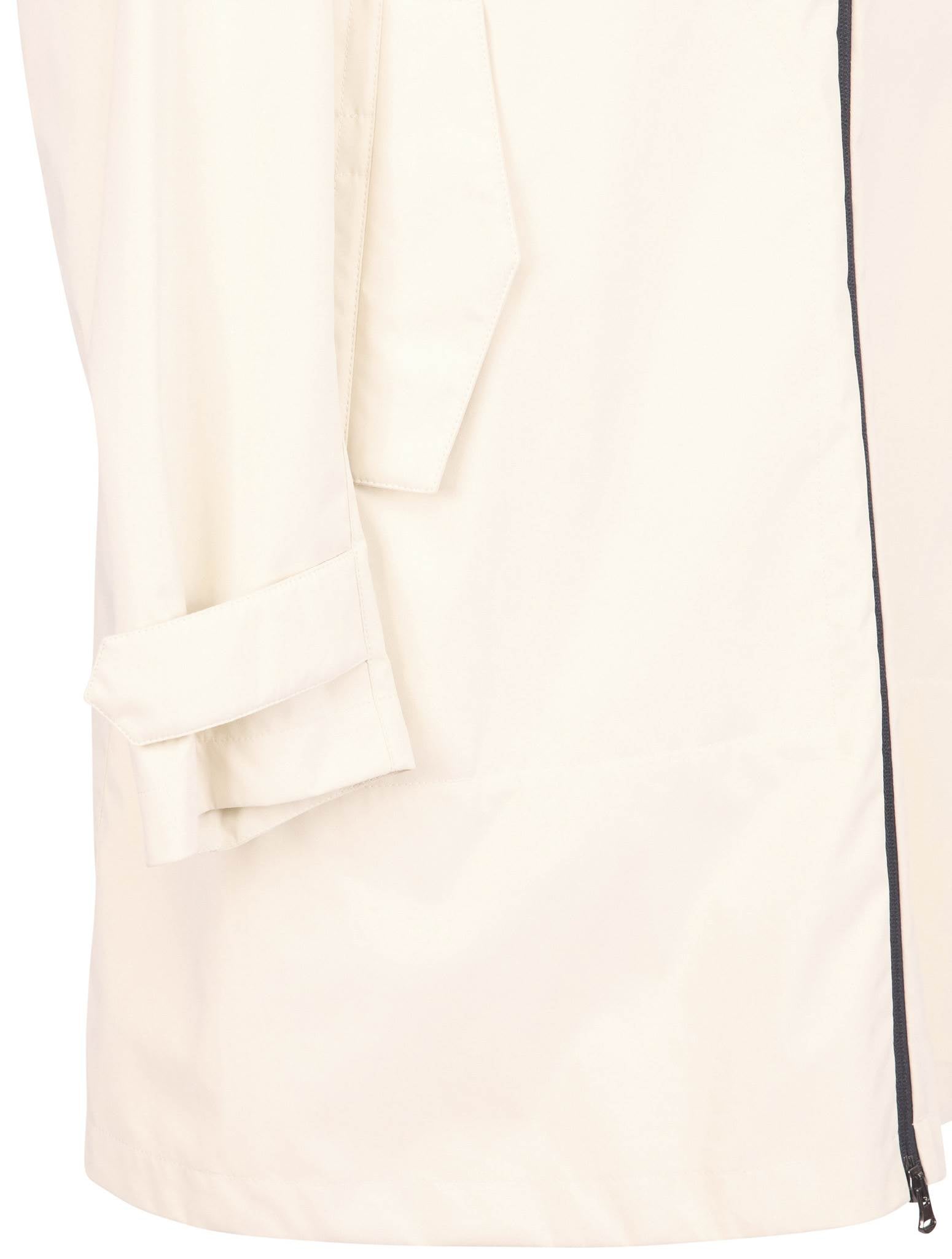 Kiton White Pa Pl Coat White - view 3