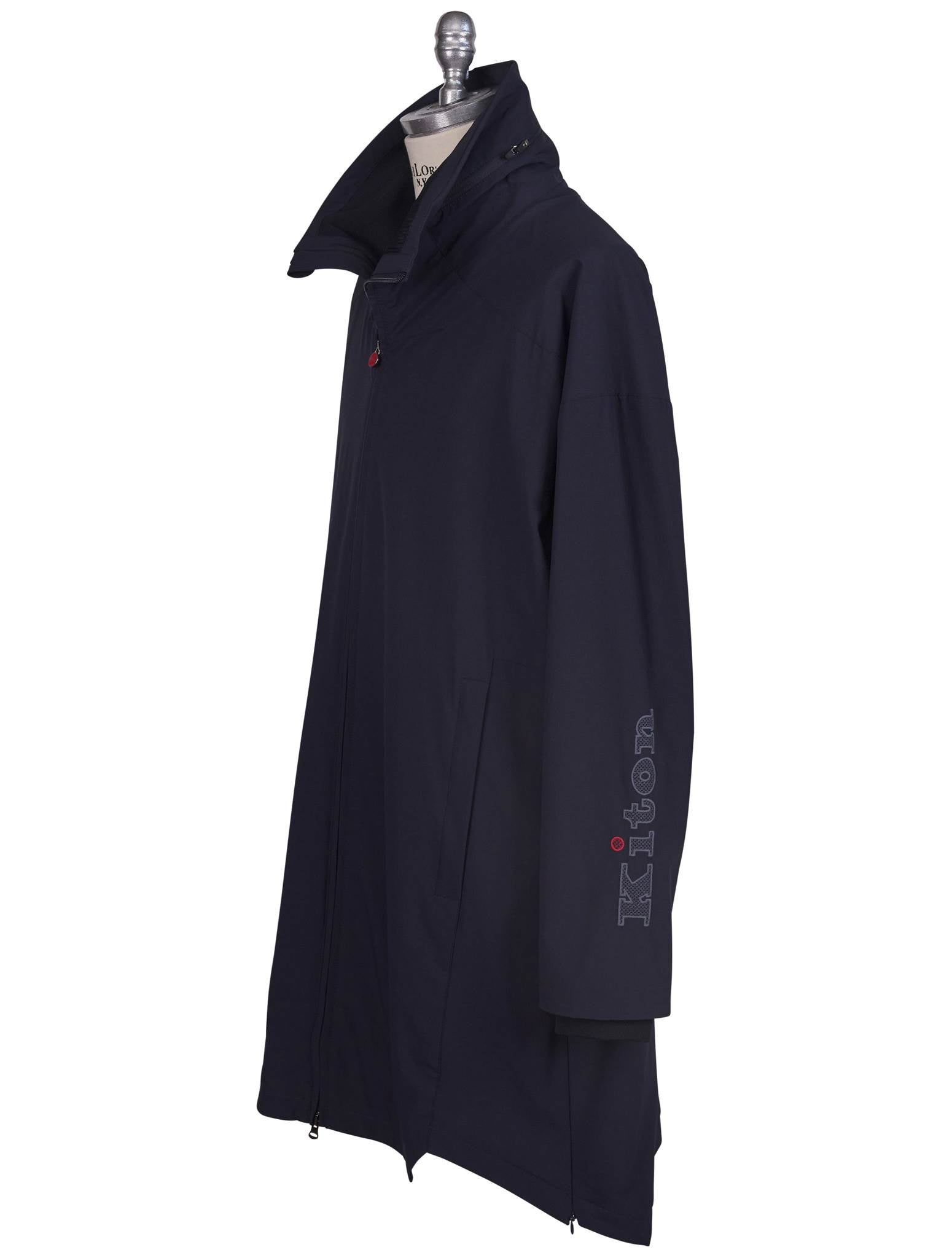Kiton Blue Pa Ea Coat - view 2