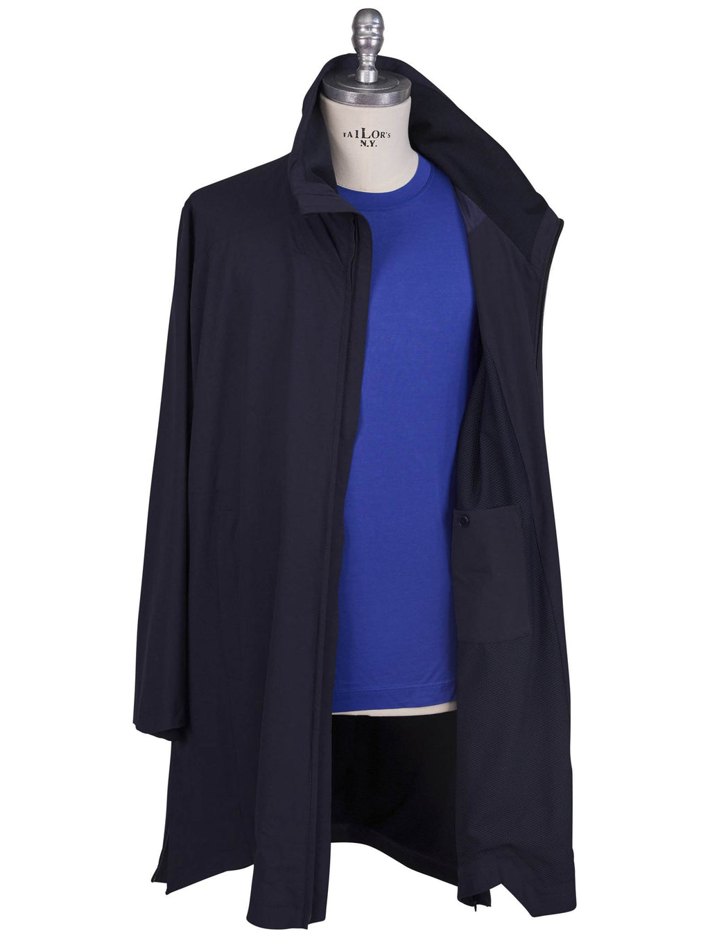 Kiton Blue Pa Ea Coat - view 3