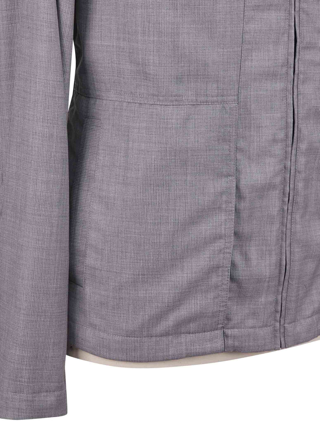 Kiton Gray Virgin Wool Pa Coat - view 6